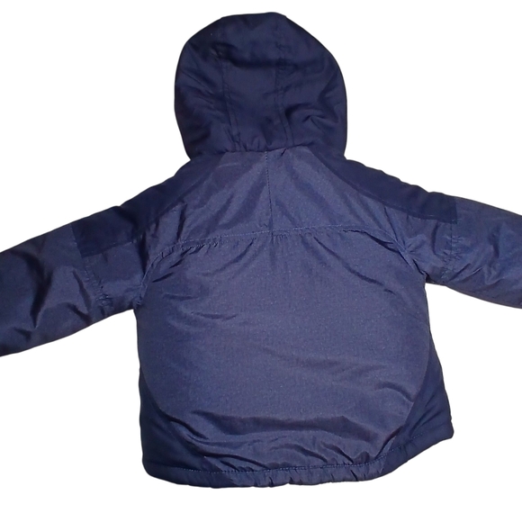 Carters Toddler Puffer Jacket Blue 2T - Picture 3 of 7